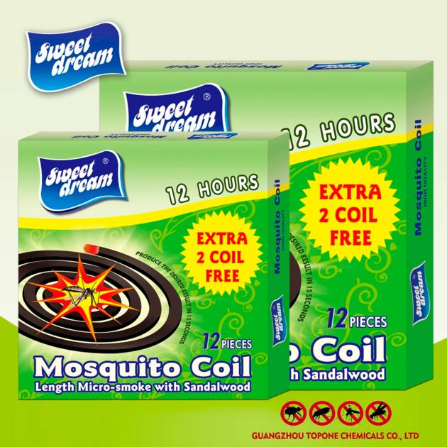 138mm Sweet Dream Brand Afraic Hot Sell Black Perfurm Mosquito Repellent Coil