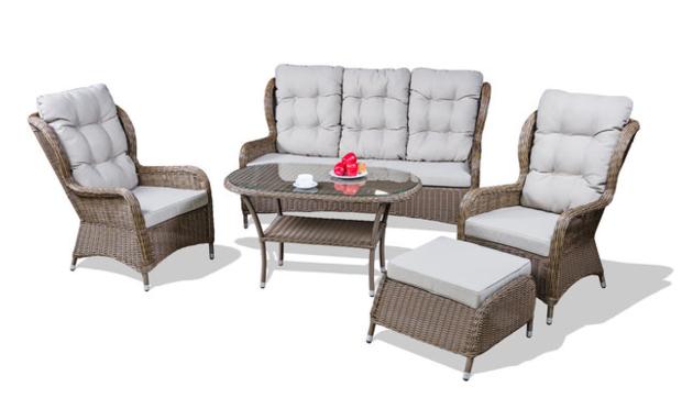 Queen Sofa Set wicker furniture