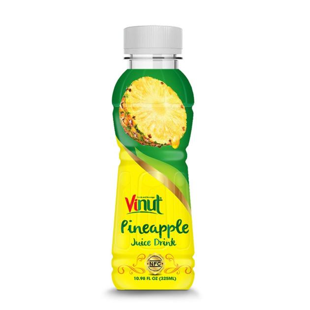 325ml pineapple VINUT fruit juice from servic Viet Nam