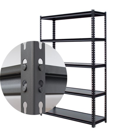 Boltless rivet racks   