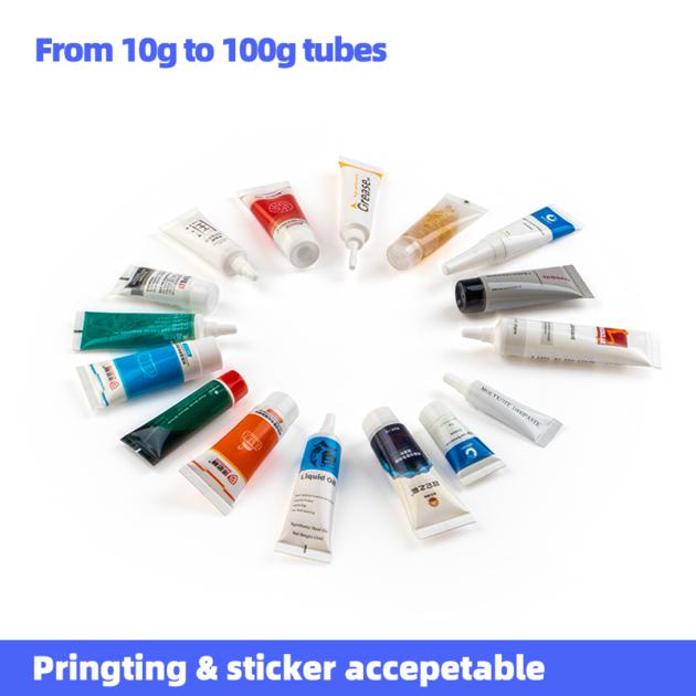 Small Tube Grease 3g 5g 10g 20g 50g 100g for Temperary Use, Repair or Maintenance
