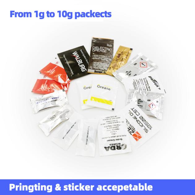 Small Packet Grease 1g 3g 5g 10g 20g for Temperary Use, Repair or Maintenance