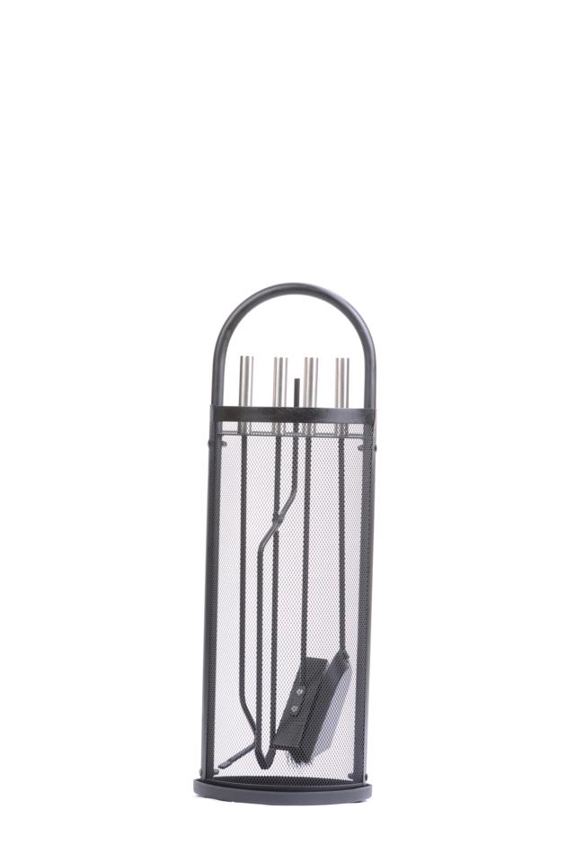 5 Peices Fireplace Tool Set With