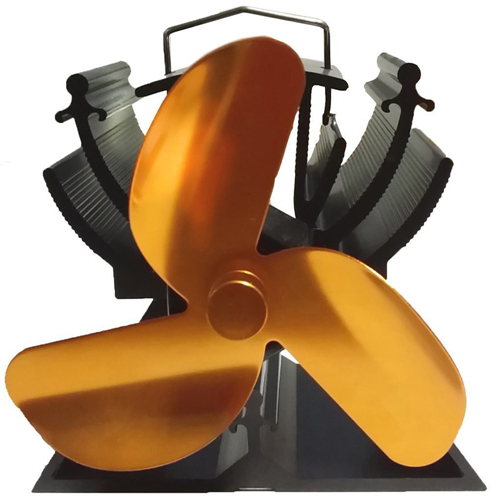 Heat Powered Stove Top Fan For Small Space 