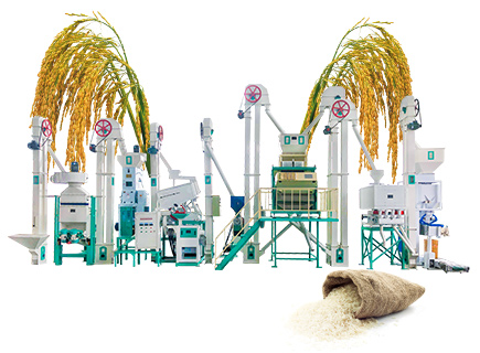 Complete Rice Mill Production Line VMTCP