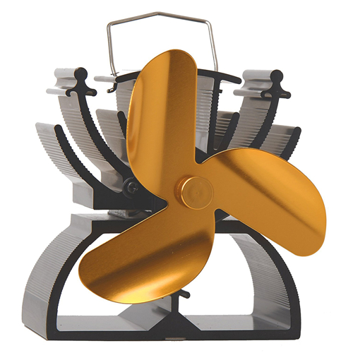 12.5cm Height Mini Heat Powered Stove Fan