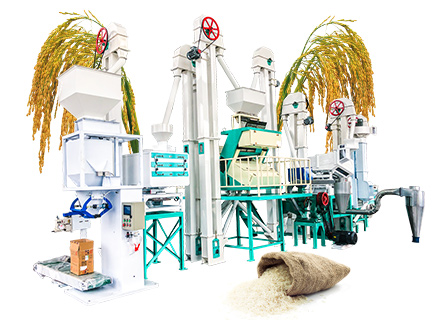 Complete Rice Mill Production Line VMTCP