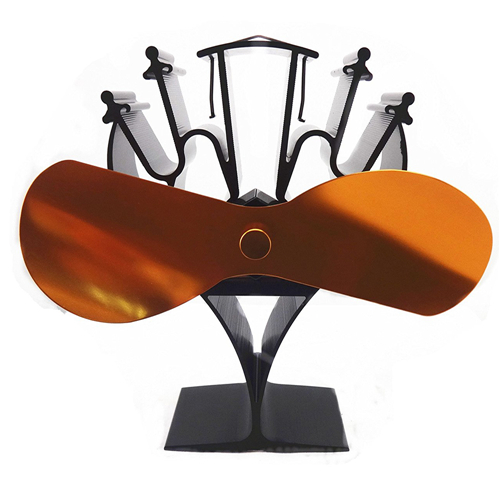 Heat Powered Stove Fan For Wood