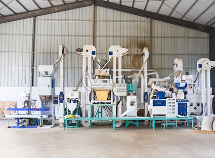 Modern 20T D Rice Mill Plant