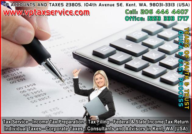 Tax Return Preparation And Filing In