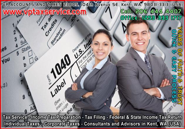Tax Return Preparation And Filing In