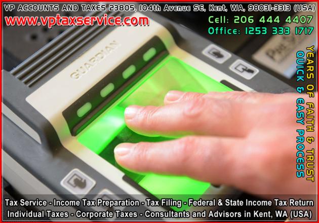 Finger Print Scan In Kent WA