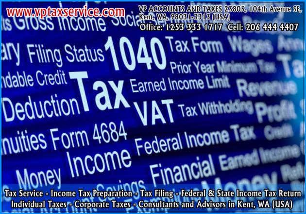 Tax Return Preparation And Filing In