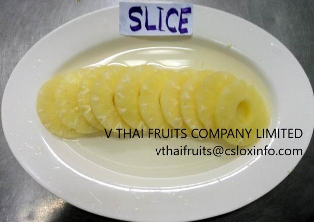 PINEAPPLE SLICES IN SYRUP