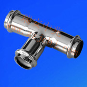 Stainless steel press fittings for water use