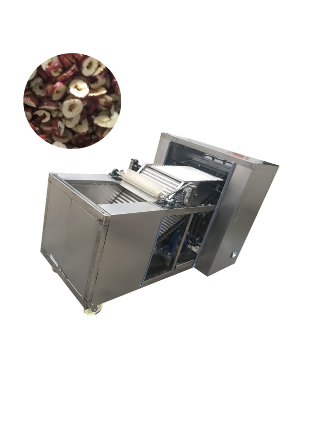 Full automatic large red jujube ring cutting machine