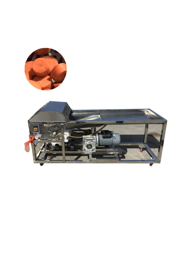 Carrot cutting machine