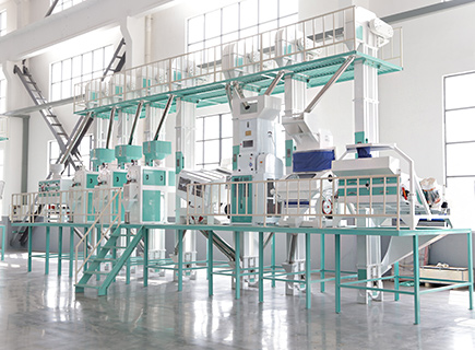 60ton Day Rice Mill Machine Production