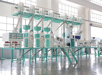 60ton Day Rice Mill Machine Production