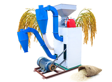 combined rice milling machine
