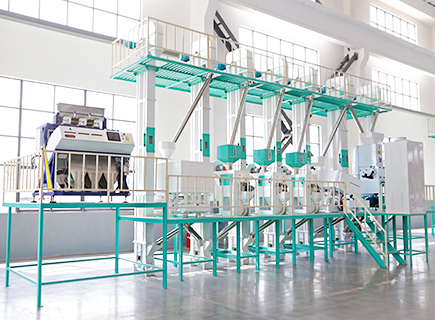 38ton Day Rice Mill Machine Production