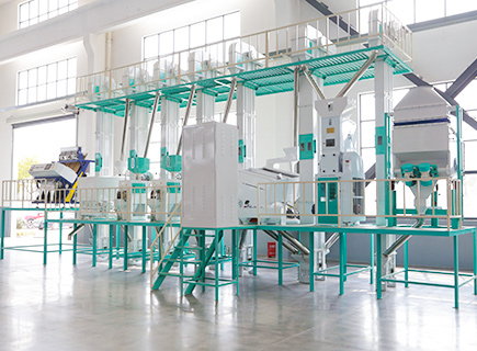 38ton/day rice mill machine production line