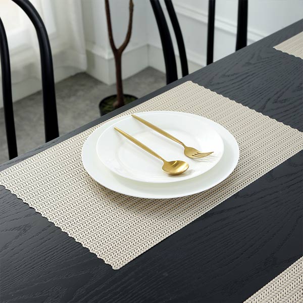 WANTU JH8005 LIGHT GOLD Vinyl Placemat