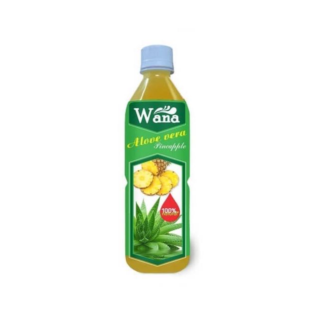 500ml PET Bottle Aloe Drink With Pineapple Juice