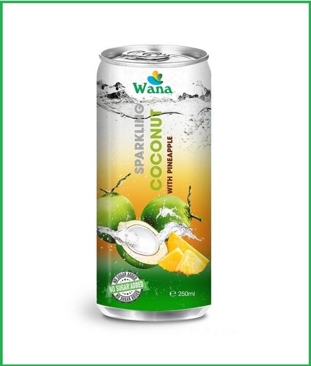 WANA COCONUT WATER 250 ML Alu