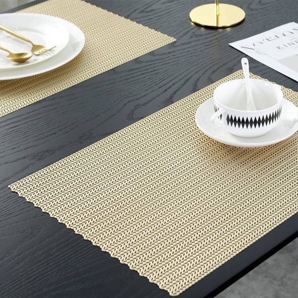 JH8005 GOLD Vinyl Placemat