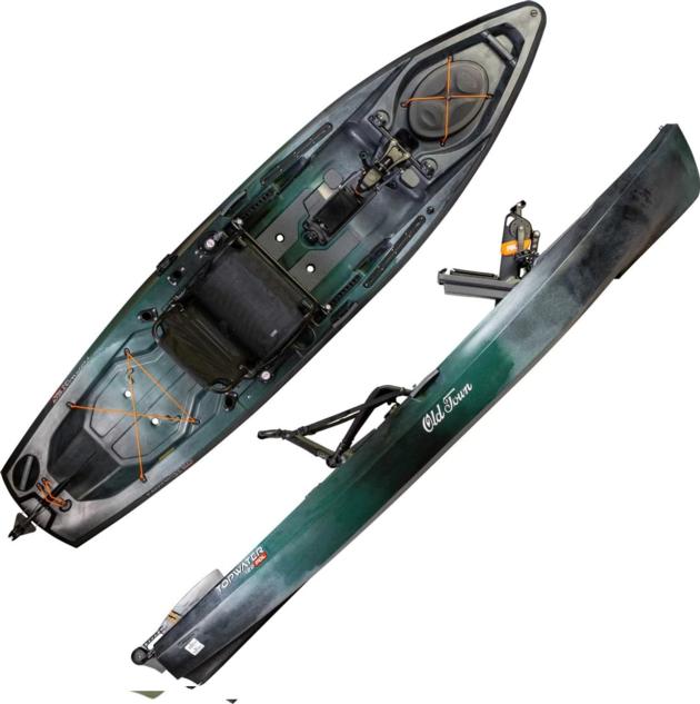 Old Town Topwater 120 PDL Angler Kayak