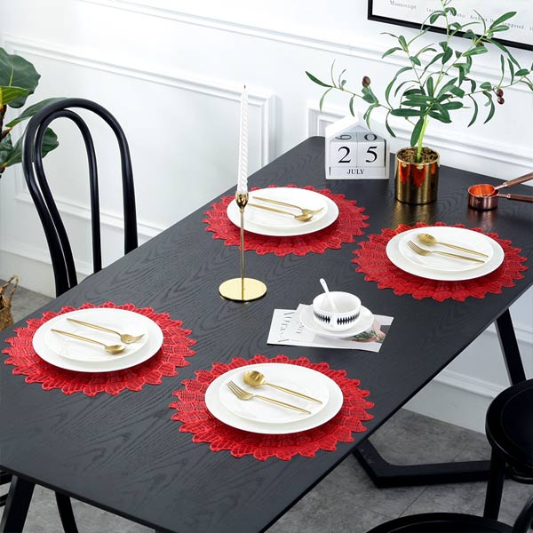 WANTU JH8008 RED Vinyl Placemat