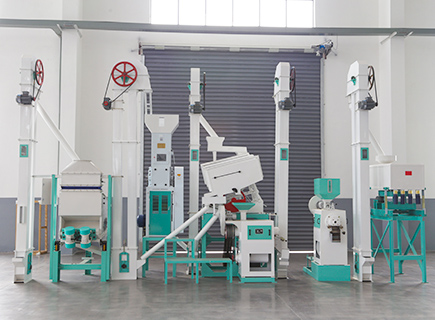 25ton/day paddy rice milling machine plant