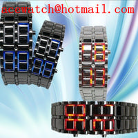 Fashion lava led watch Japanese style LED watch new design led watches