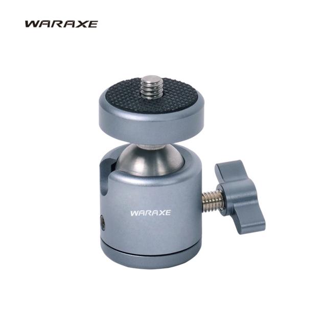 WARAXE Multi-Functional Ball Head with Removable Shoe Mount