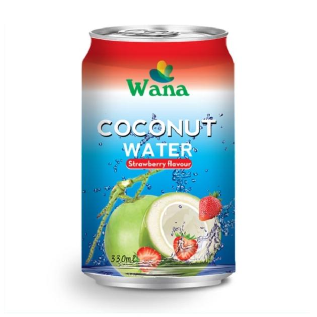 Sparkling Coconut Water With Pineapple Flavor
