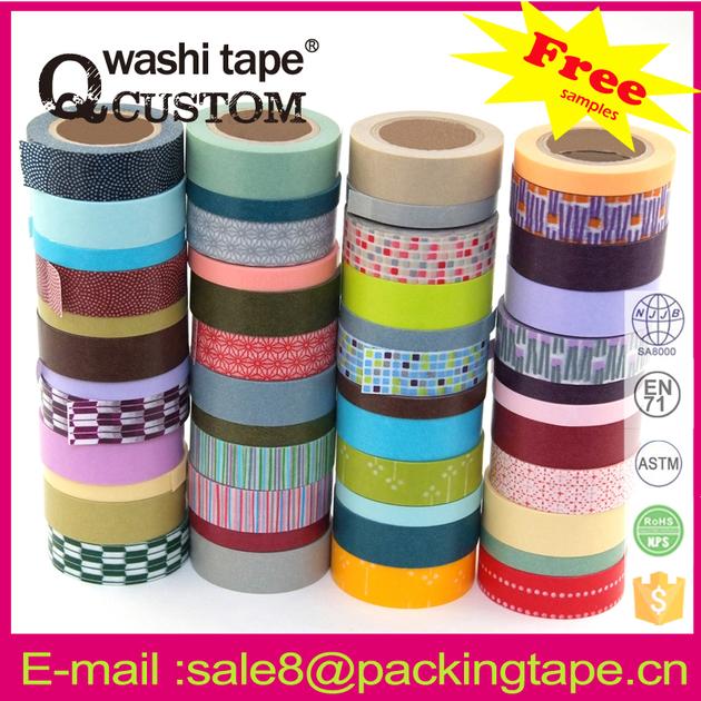 China Wholesale Japanese Custom Printed Washi