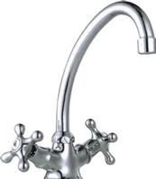 Double handle faucet