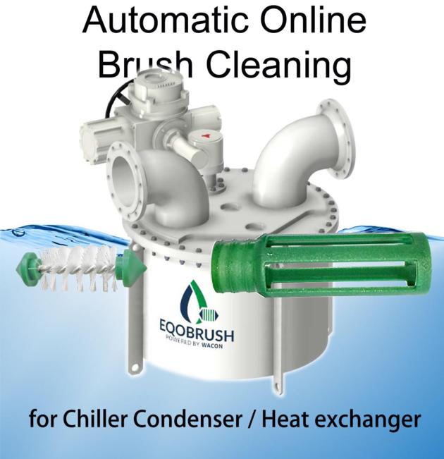  Condenser tubes Online cleaning system 
