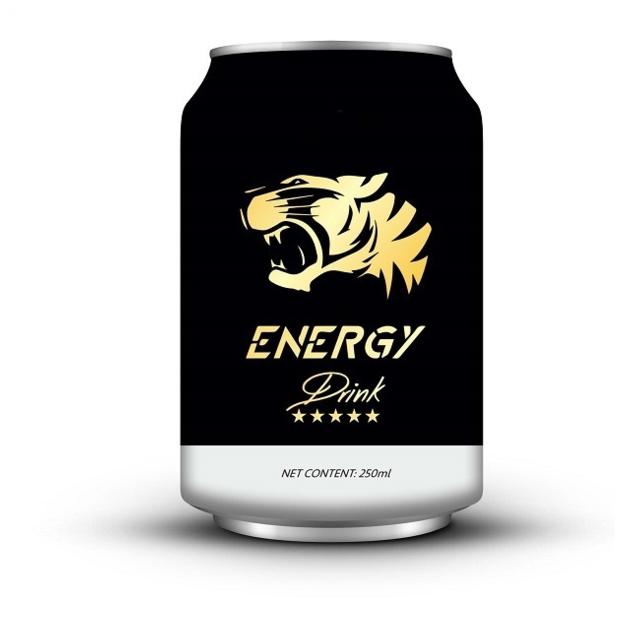 PRIVATE LABEL ENERGY DRINK IN BLACK