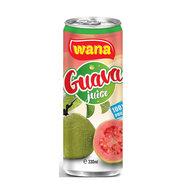New Guava Juice Drink In Can.