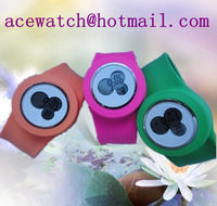silicone watch (Mikey watches) silica gel wristwatches slap band watch I