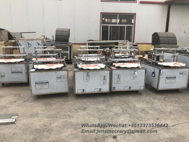Semi-automatic fruit pitting machine
