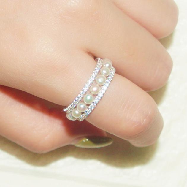 S925 Sterling Silver Ring With Diamond