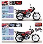 motorcycles 125CC CG SY125A motorcycles standard CG