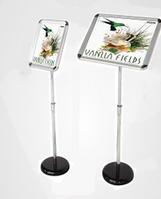Menu display stand
