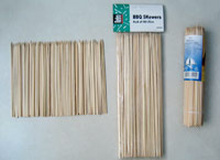 Bamboo skewers