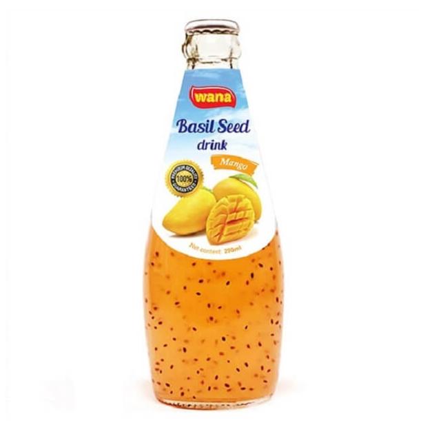 FRESH BASIL SEED IN 290ML GLASS