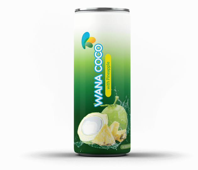 Frozen Coconut Water Manufacturer With Strawberry