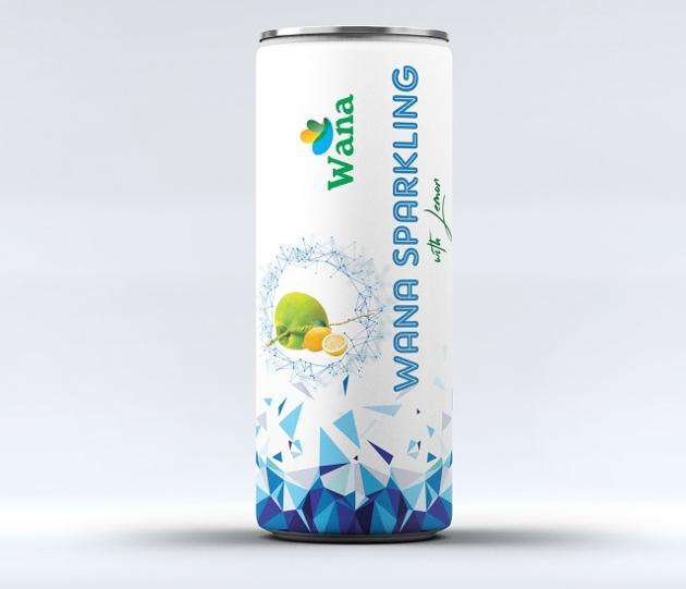 Best Sparkling Coconut Water Drink With Lemon Flavor in Can 320ml 